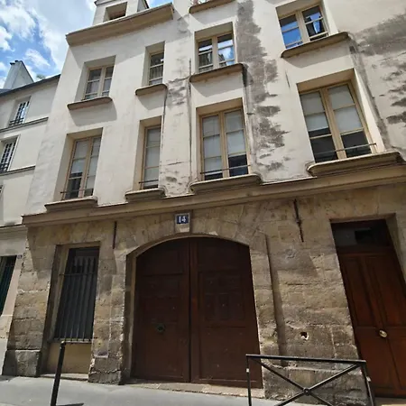 דירה Notre Dame 3-min Walk-elegant *